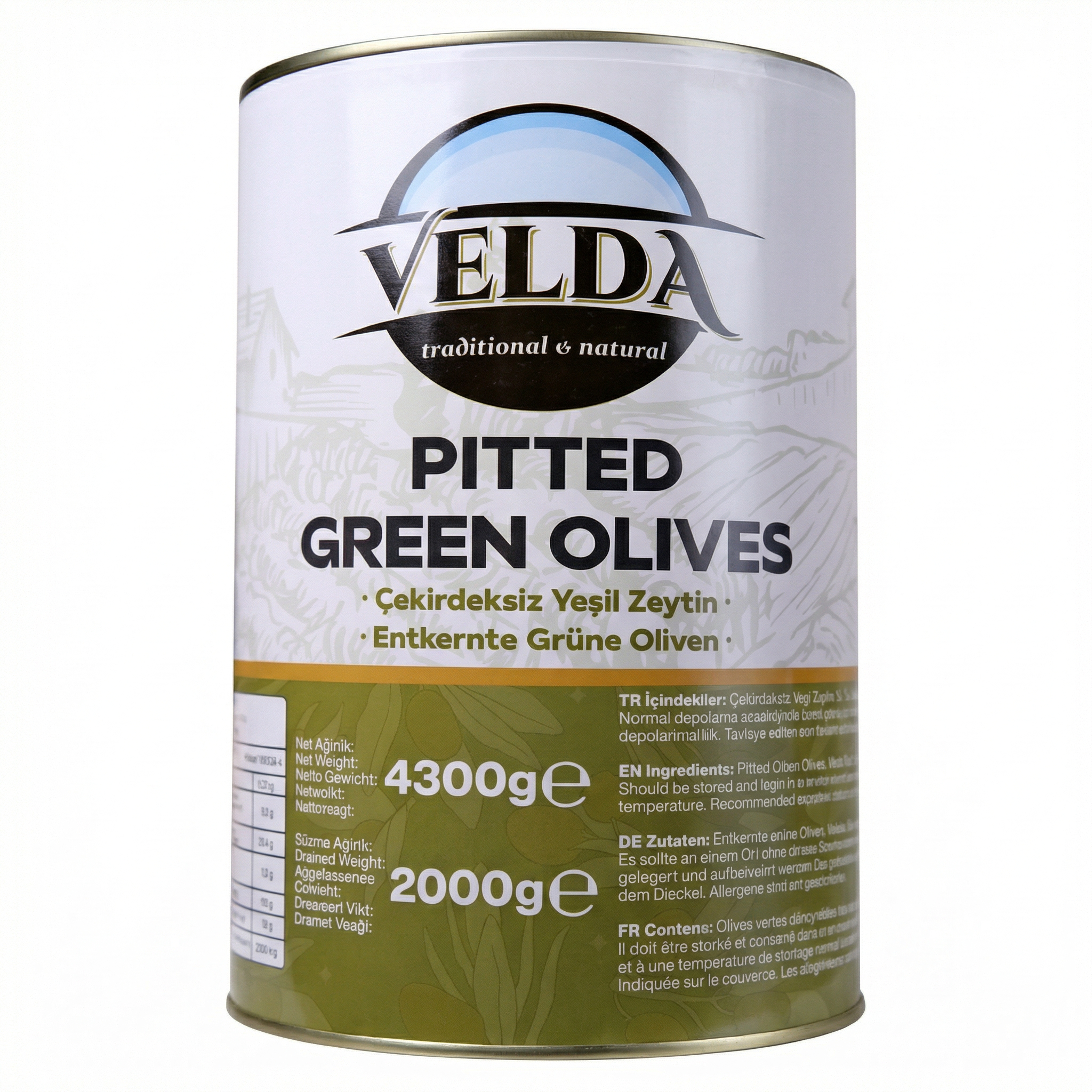 A12 Yeşil Çekirdeksiz Zeytin