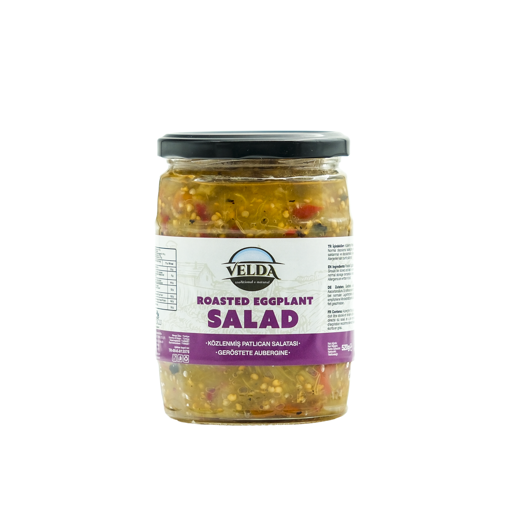 Roasted Aubergine Salad