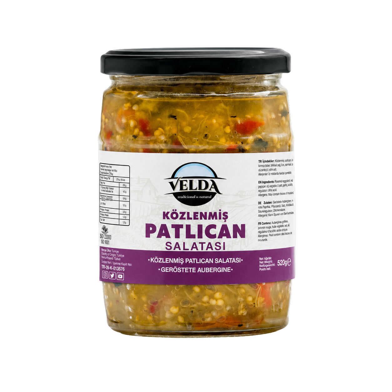 Közlenmiş Patlıcan Salatası